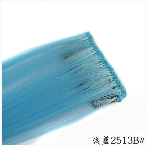 Colorful single lace frontal, glue-in wig, lace front wig, multi-color single lace frontal hair extension