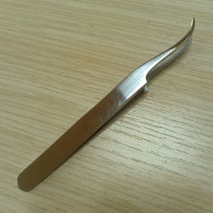 Stainless Steel False Eyelash Tweezers Grafting False Eyelashes Artifact Plucking Tweezers Eyelash Planting Tool