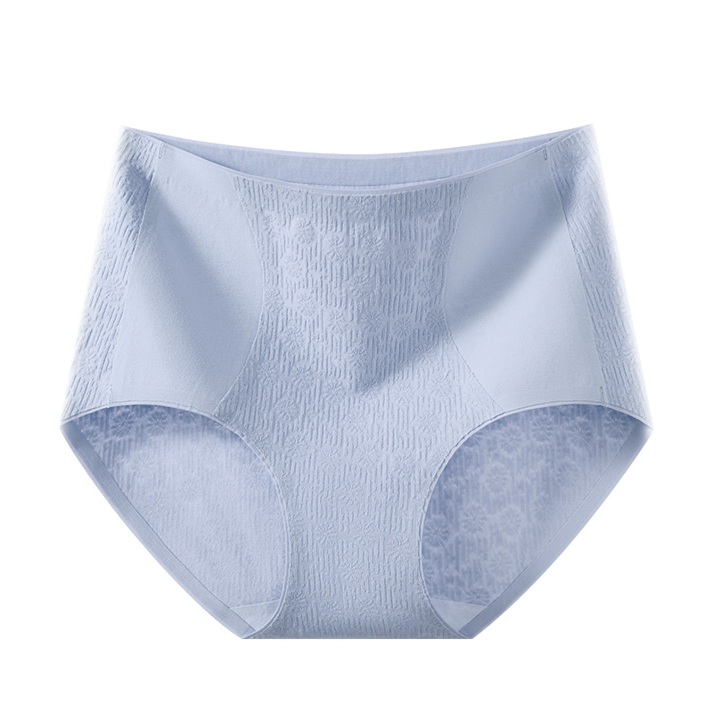 Cintura alta antibacteriana de algodón puro para niñas, nueva cintura media y alta, cintura media y alta, entrepierna de algodón sin costuras, calzoncillos de gran tamaño, refrescante