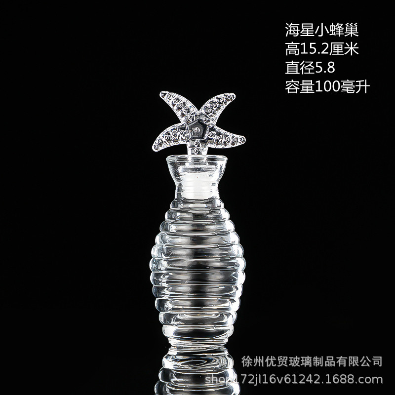 Botella de deseos DIY botella de nebulosa botella de arco iris botella de rafting botella de mar botella de estrella de suerte vidrio de estrella