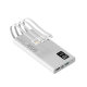 Cross-border super fast charging charging treasure 20000 mA large capacity self-belt line portable mobile power gift customization