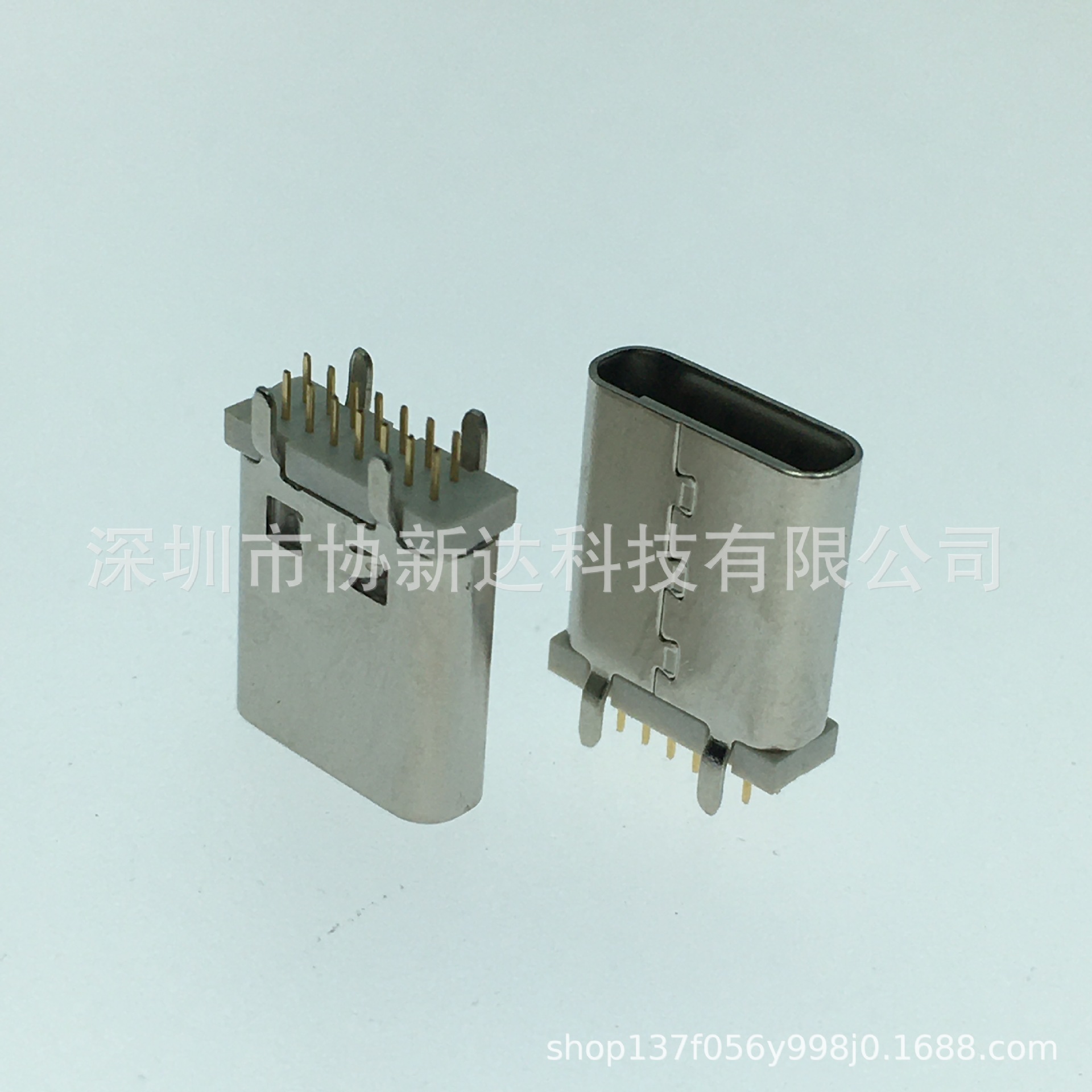USB3.1立插母座 TYPEC立式180°DIP插座 2PIN直立式插板10.0 10.5-阿里巴巴