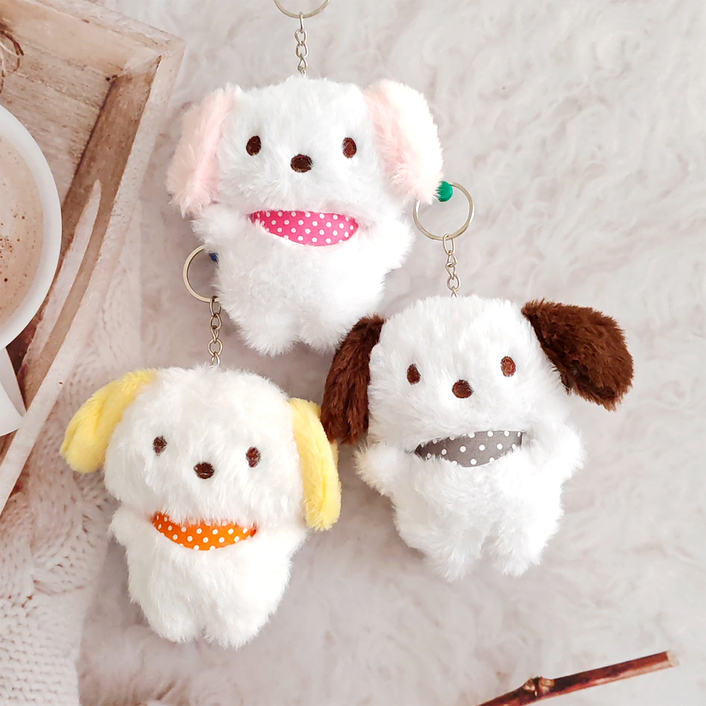 Llavero Colgante de Peluche de Panda con Relleno de Algodón PP para Llaves y Bolsos image 15