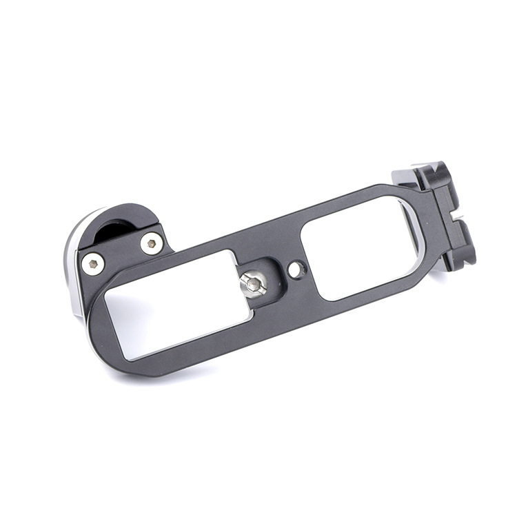 (2개) ZHONGJIE LEICA X X1 X2 카메라 특수 핸들 알루미늄 합금 L 플레이트 AKKA 사양 YUNTAI 수직 샷 빠른 플레이트