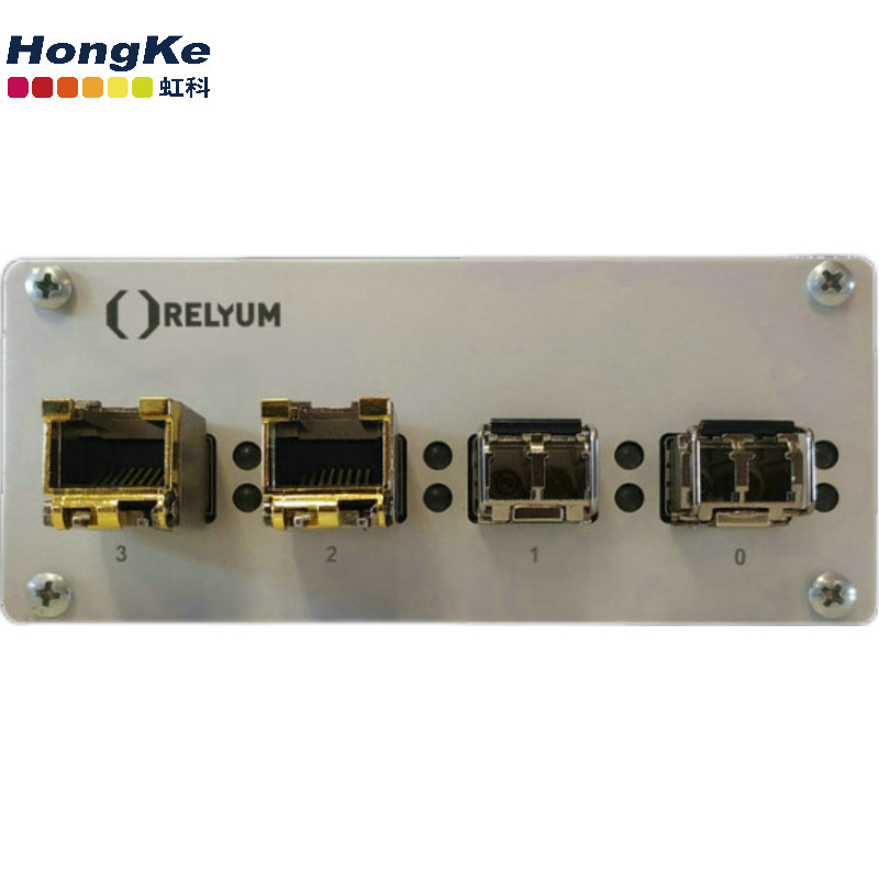 虹科TSN时间敏感网络交换机 RELY-TSN4高速工业级环网网管型