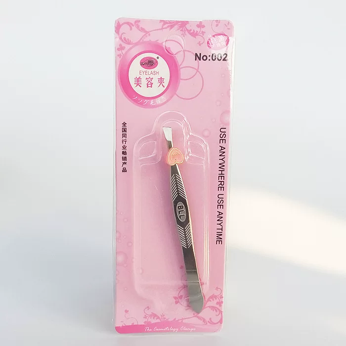 Cosmetic curlers stainless steel for eyebrows, tweezers