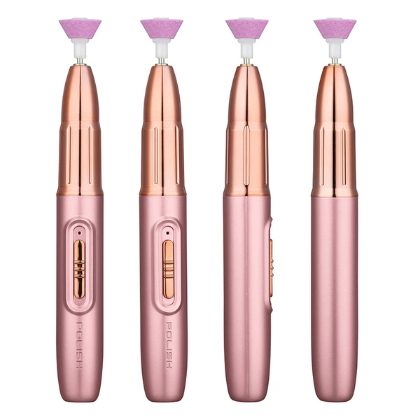 Golden sanding stick contains rose