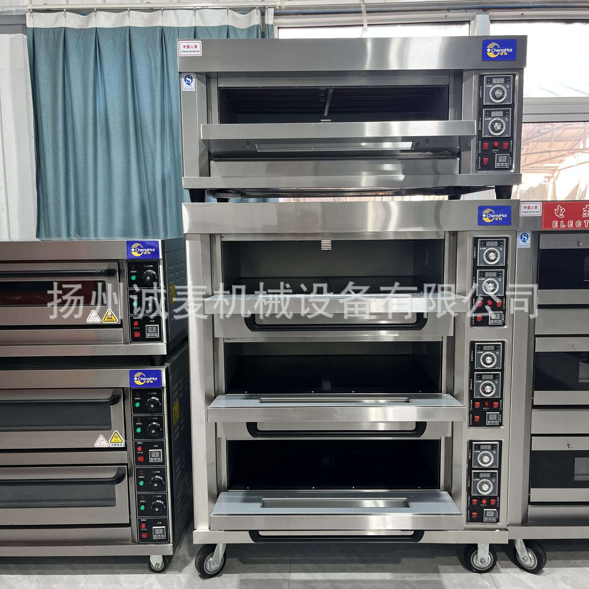 商用三层九盘电烤箱多功能南瓜面包日式大鼓包电烘炉三相电大功率