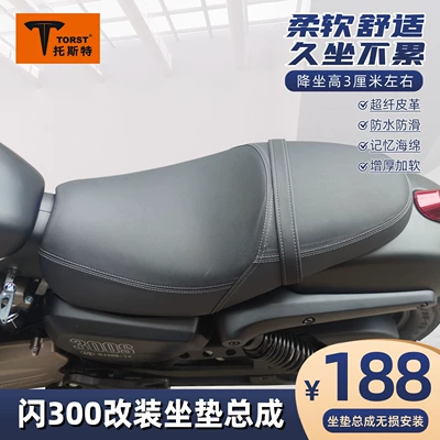 Suitable for Flash 300 Comfortable Motorcycle cushion