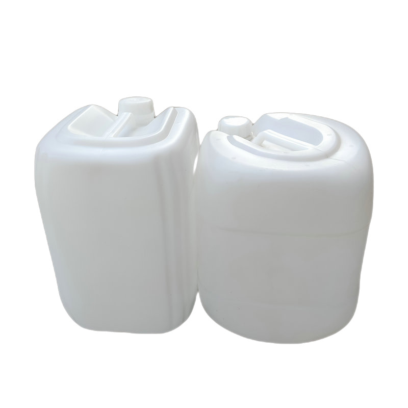 白色5L食品塑胶桶10升香精堆码桶20KG方扁添加剂塑料桶25L香料桶