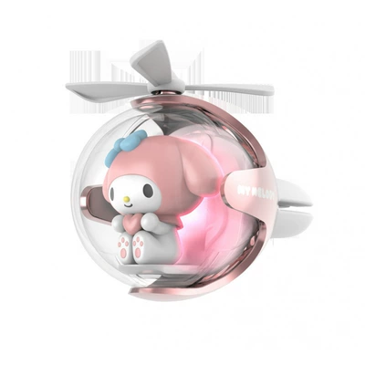 Disney Car Air Freshener Flying Ball Car Vent Cute Cartoon Ornament Car Interior Decoration Gift for Friends (Car Perfume Aromatherapy) - my-melodyofficially-licensed-odor-eliminating-flavor-enhancing