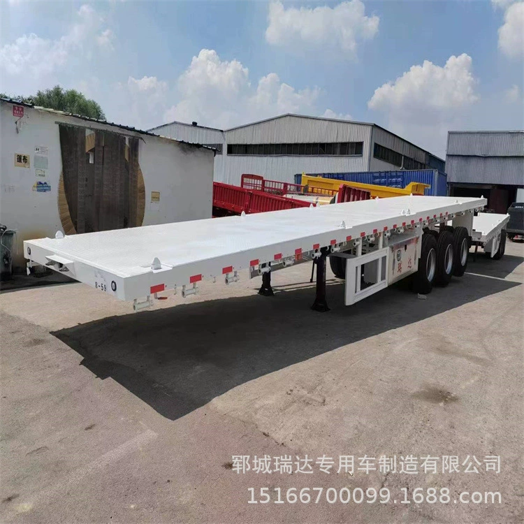 20-40 футовый контейнерный плоский полуприцеп для экспорта (обычная покупка и продажа)