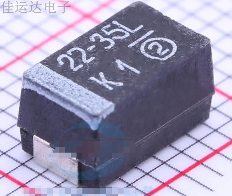 593D226X9035E2TE3 规格 22uF(226) ±10% 35V 钽电容器