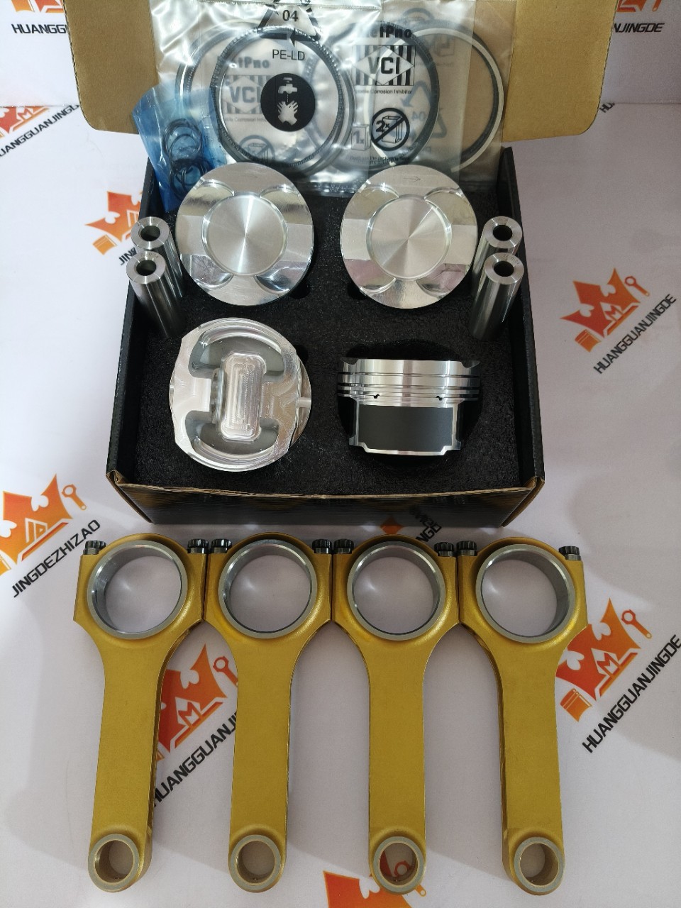 N20 Forged Connecting Rod Piston, Reinforced Kit, Suitable for N20B20, N26B20, Supports Thousands of Horsepower,