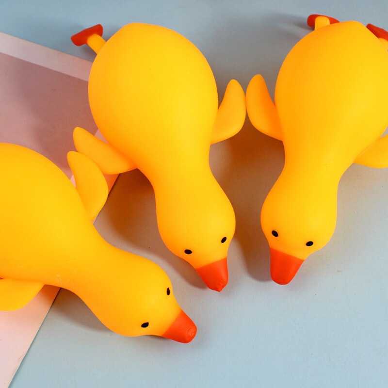 Big Yellow Duck Giant Squishy Toy Slow Rebound Stress Relief Toy for Children Squishy Duck Wholesale from Manufacturer