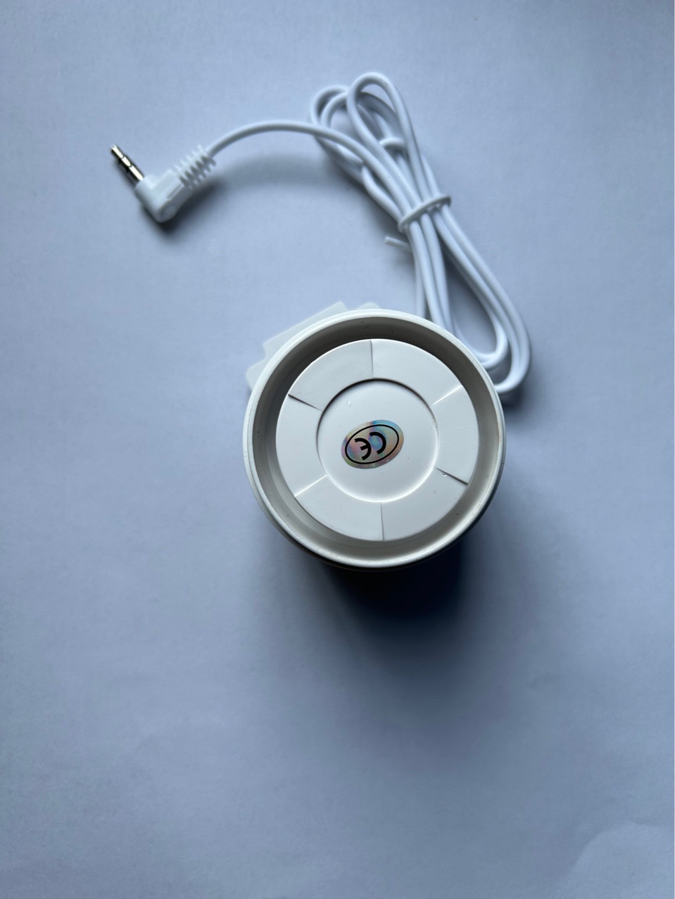 有线弯头报警喇叭 防盗主机外置小警号 安防报警主机外置警号