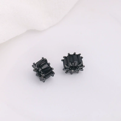Zərgərlik ara hissələri | Spacer Beads Jewelry Accessories - gun-black-black-zirconium-1-pack-10mm