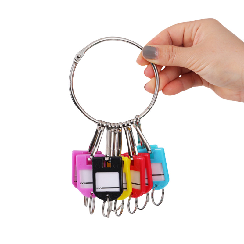 Key tray key chain key induction management classification mark