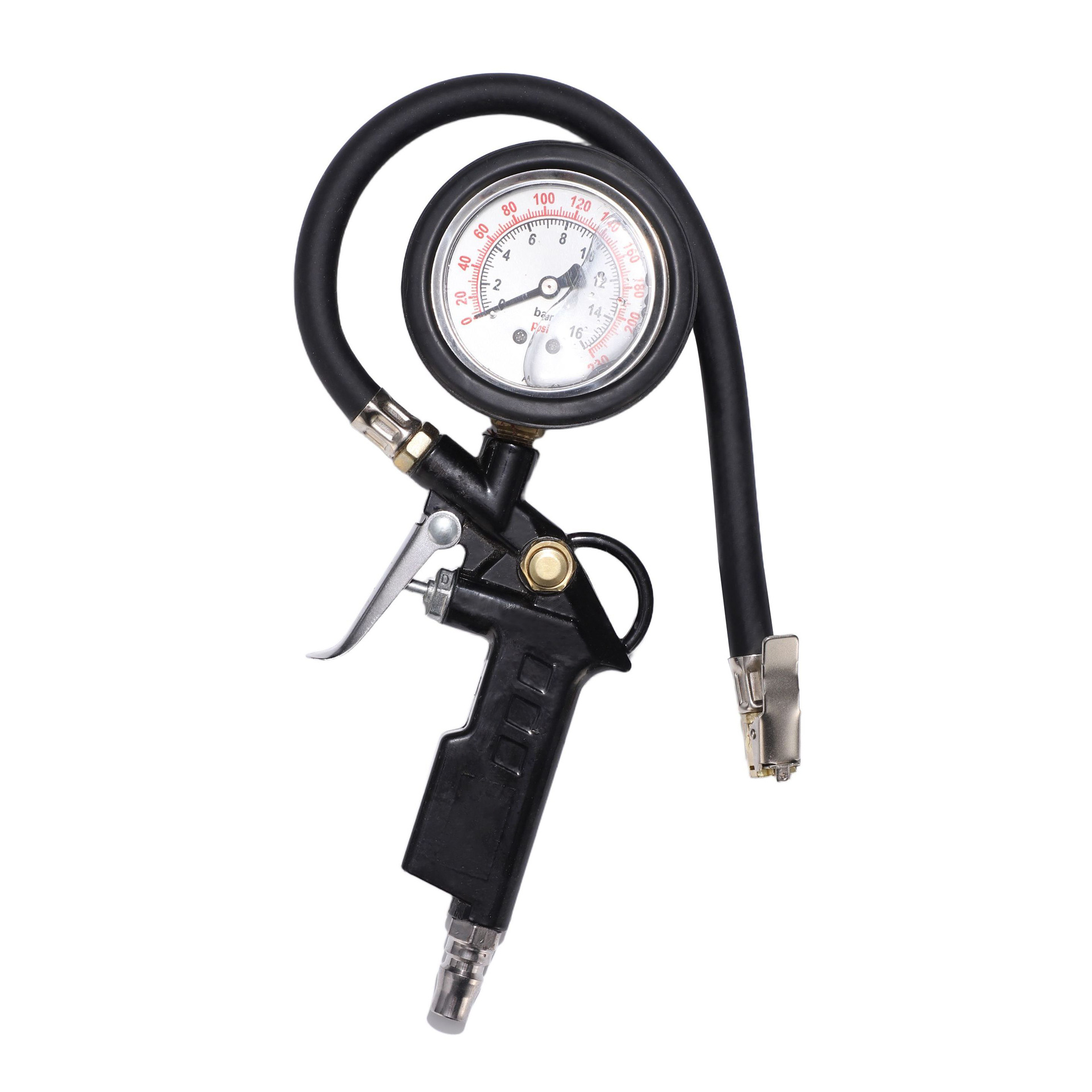 High-precision car tire pressure detector, portable handheld digital pressure gauge, universal tire pressure detector