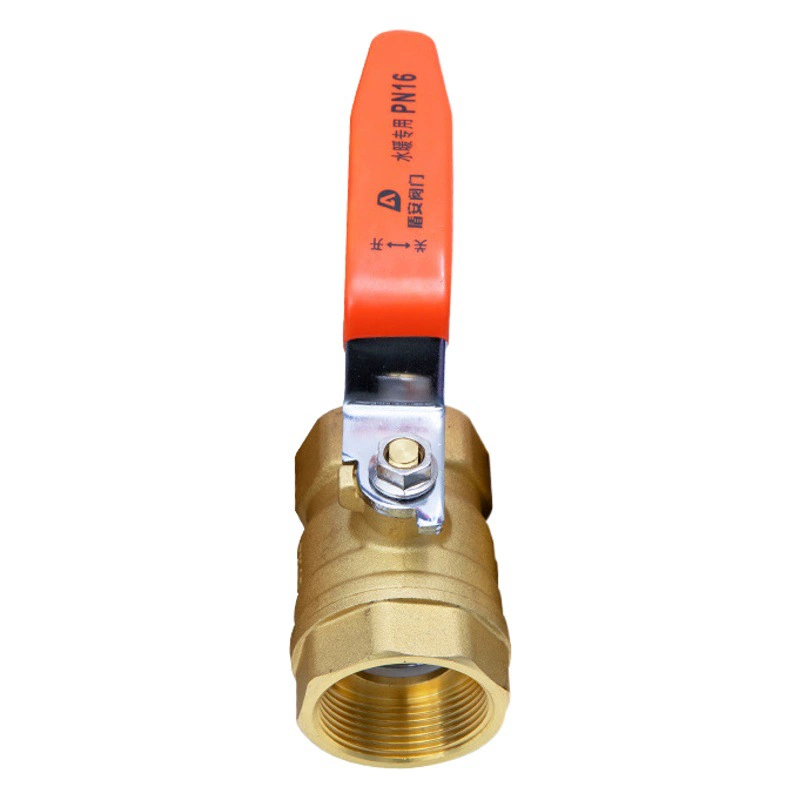Медный шаровой кран Dun'an Red Butler Q11F-16T клапан водопроводной воды утолщенный медный шаровой кран переключатель водопроводной трубы