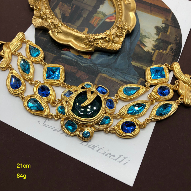 12g Weight Bracelets, Earrings, Necklace Classification Daily Occasion Alloy Material Leaf Pattern Women'S Gender Plating Design Retro Style Retro Leaf Alloy Plating Women's Bracelets Earrings Necklace 1