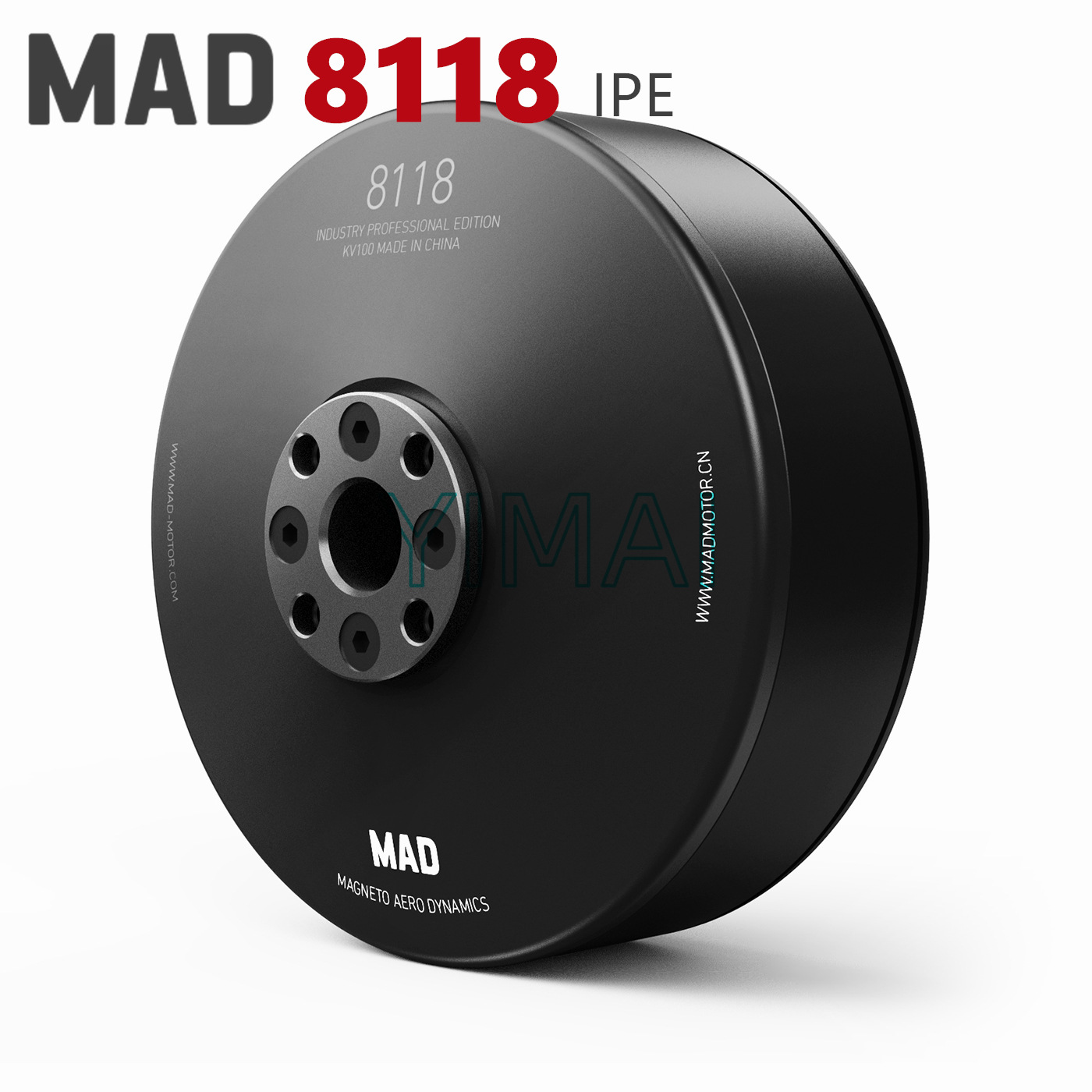 MAD多轴多旋翼外转子盘式三相直流无刷马达农业植保电机 8118 IPE