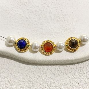 14K����ɫ��������Ƕ����ʯ���ʯɢ��diy����������Ʒ���