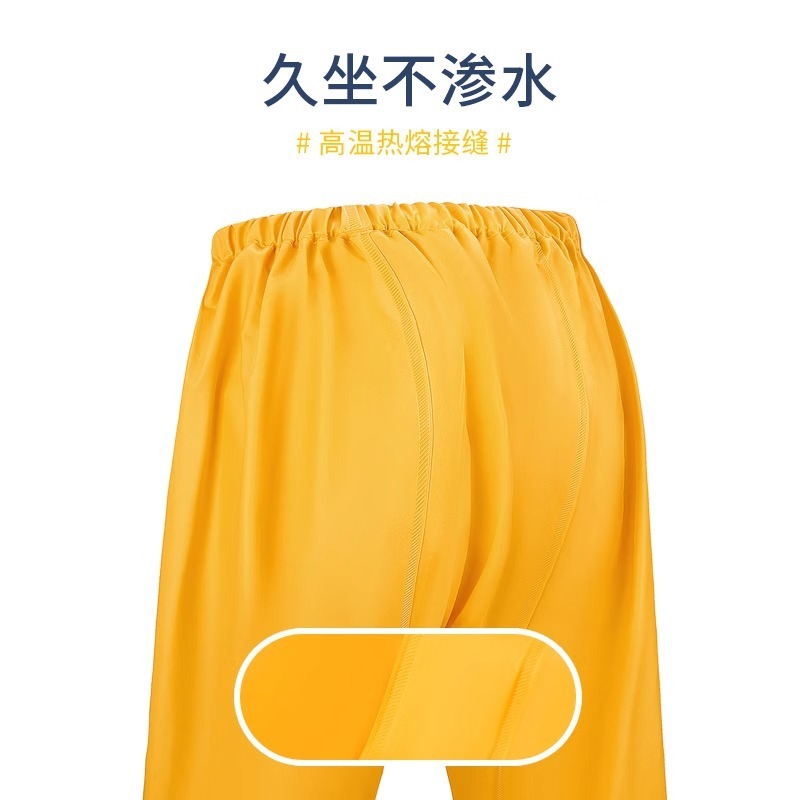 雨衣雨裤分体式套装外卖骑手防暴雨反光针织布骑行徒步成人钓鱼|undefined