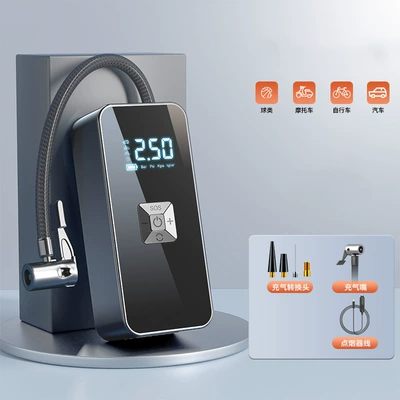 Bank, Mini Tire Air Pump – Hava nasosu - 801-wired-model-preset-tire-pressure-and-automatic-stop-when-full-car-air-pump