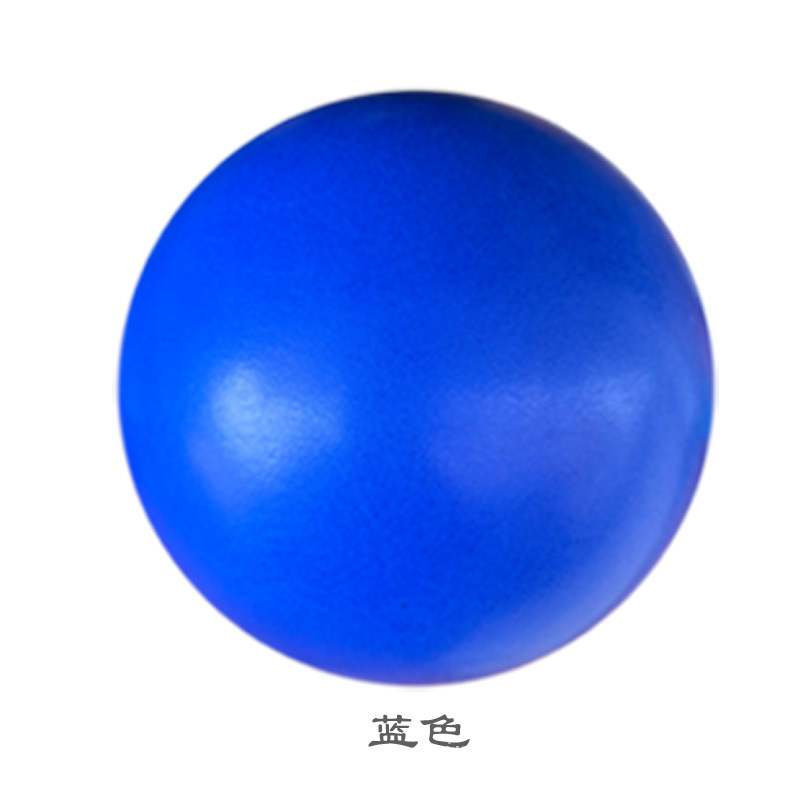 Fabricante en stock sólido brillante pu agarre bola espuma bola descompresión ventilación rehabilitación agarre bola múltiples especificaciones y colores