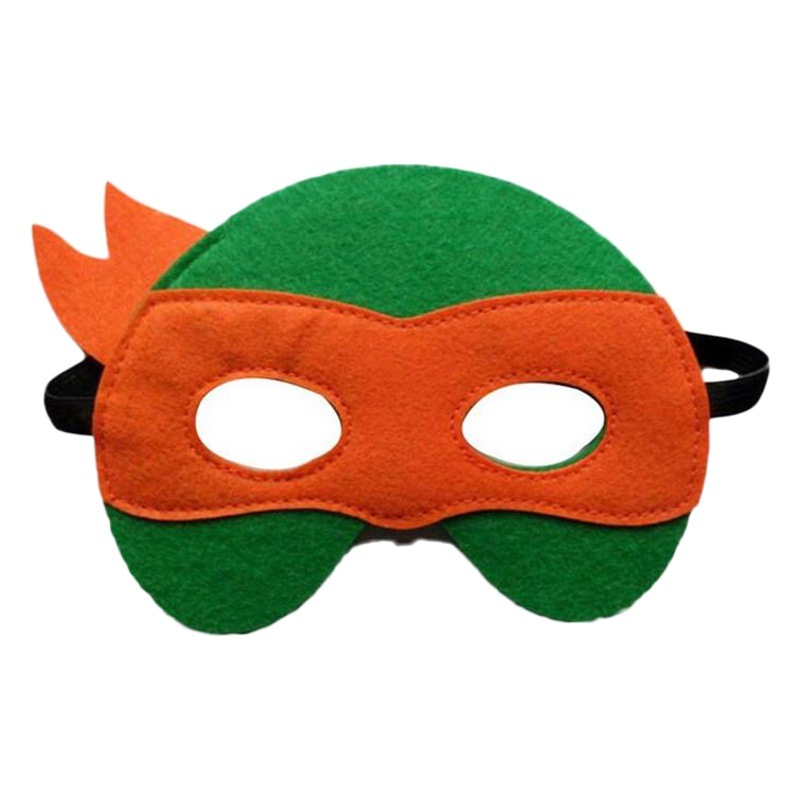 In-Stock Halloween Party Cartoon Felt Masks Christmas Spider-Man Batman Adult and Children Face Masks Wholesale