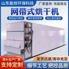 大型网带式烘干机蔬菜水果干中药材干燥箱 多层连续式网带烘干机