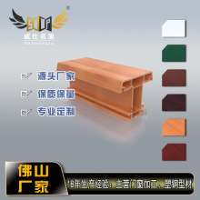 佛山厂家直销塑钢型材开放式厨房移门卫生间折叠推拉UPVC塑料S37