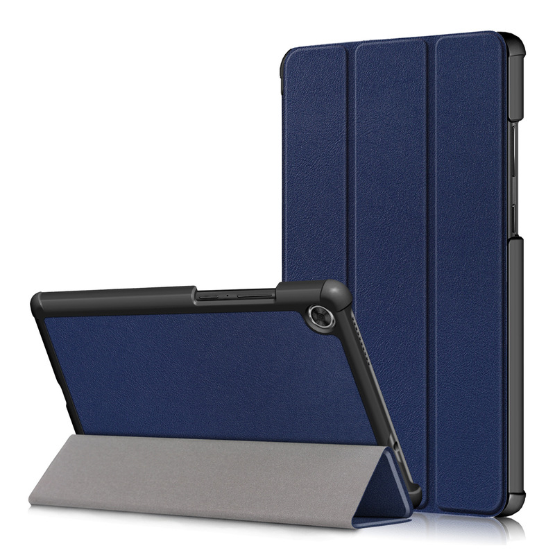 For Lenovo Tab M8 flat protective case TB-8505F/X tri-fold leather case factory wholesale