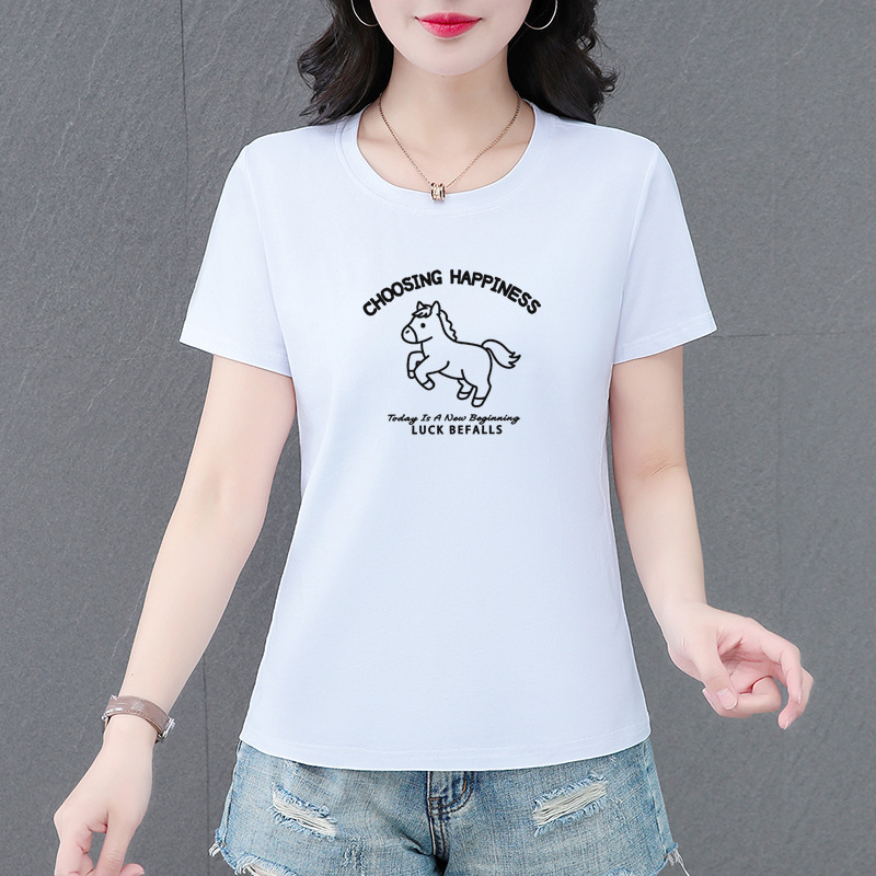 Women's Summer Graphic T-Shirt, Fashionable Short-Sleeve Printed Love Style, 90S Trendy Cute T-Shirt Clothing Women's Summer Graphic T-Shirt, Fashionable Short-Sleeve Printed Love Style, 90S Trendy Cute T-Shirt Clothing