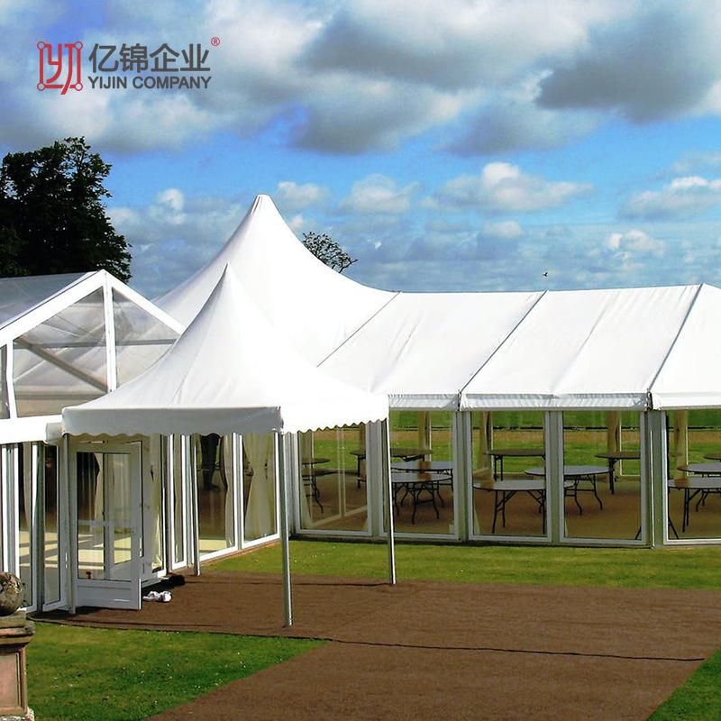 派对篷房铝合金德国大篷 户外婚庆婚礼篷房 宣传活动异形尖顶篷房