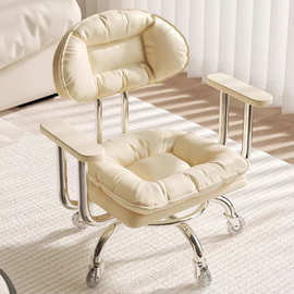 万向轮小凳子家用客厅换鞋凳美缝修脚滑轮凳子儿童学步凳流水摆件