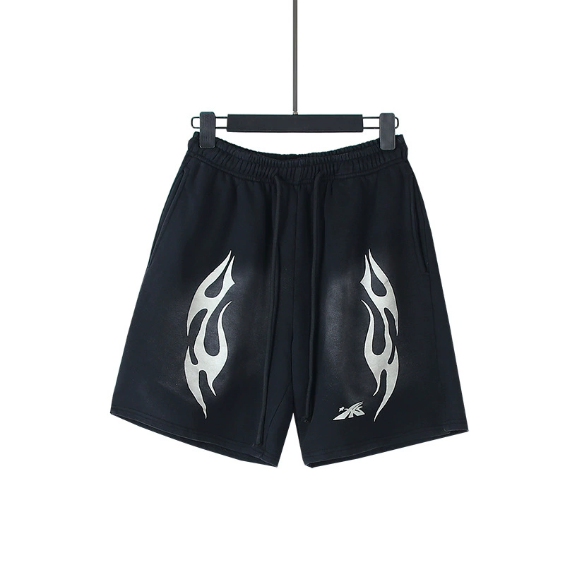 Шорты пляжные Hellstar Hellstar washed old casual, летние, уличная мода, брюки в пять карманов для мужчин и женщин