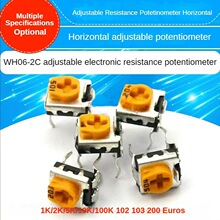 10PCS WH06-2C Adjustable Resistance Potentiometer Horizontal