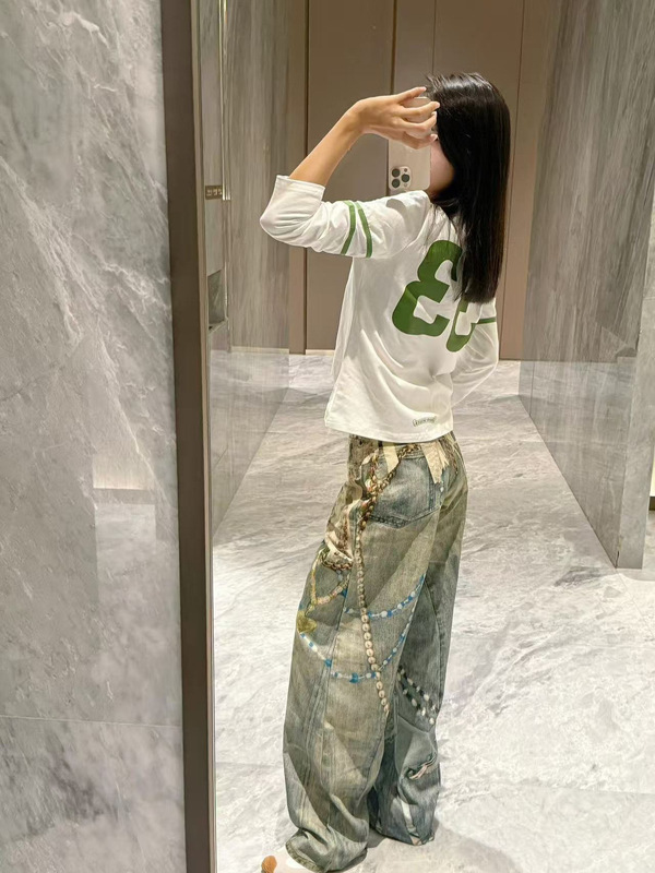 25SS YB开/1折起 正确版 早秋新款Roller新款三色撞色辣妹长袖女|undefined