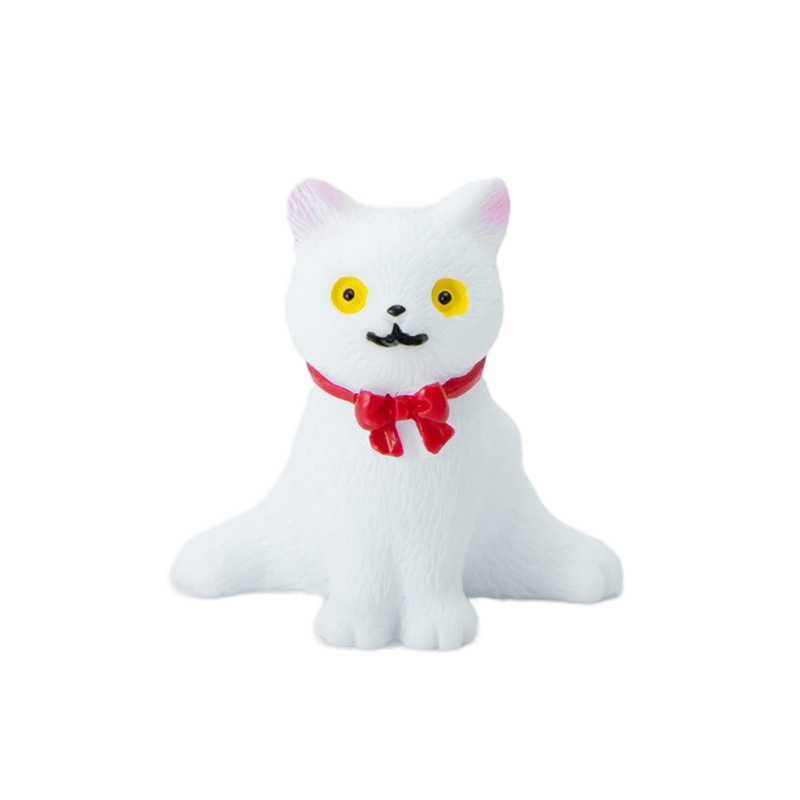 マイクロ風景装飾品かわいい子猫ホームデスクトップ樹脂 DIY クラフト装飾装飾品ハイエンドニッチ|undefined