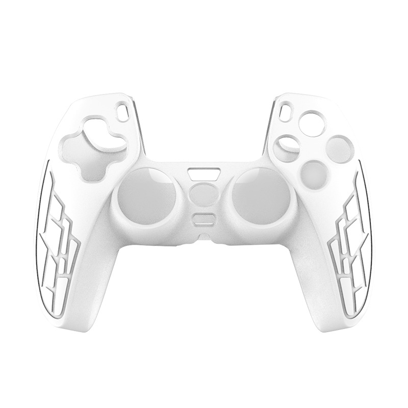 TOYILUYA/Yilu ya PS5 cubierta de la manija ps5 engrosada cubierta de goma suave cubierta protectora cubierta de textura antideslizante con tapa