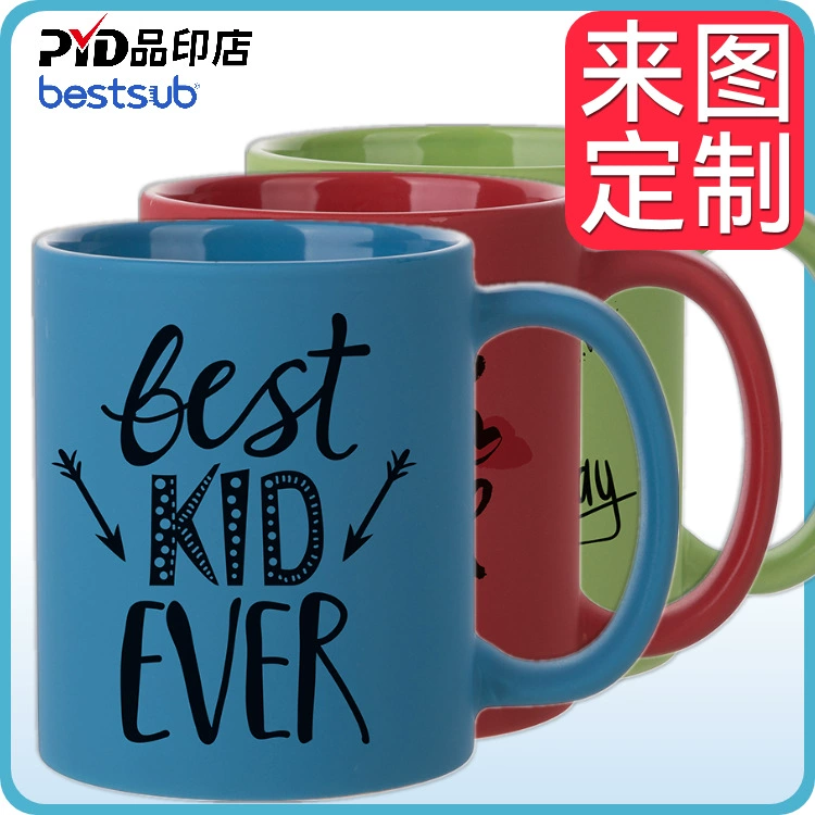 BESTSUB матовая Mark Cup, матовый цвет, утолщенная керамическая чашка, кофейная чашка, фото, горячий перенос, европейская и американская внешняя торговля