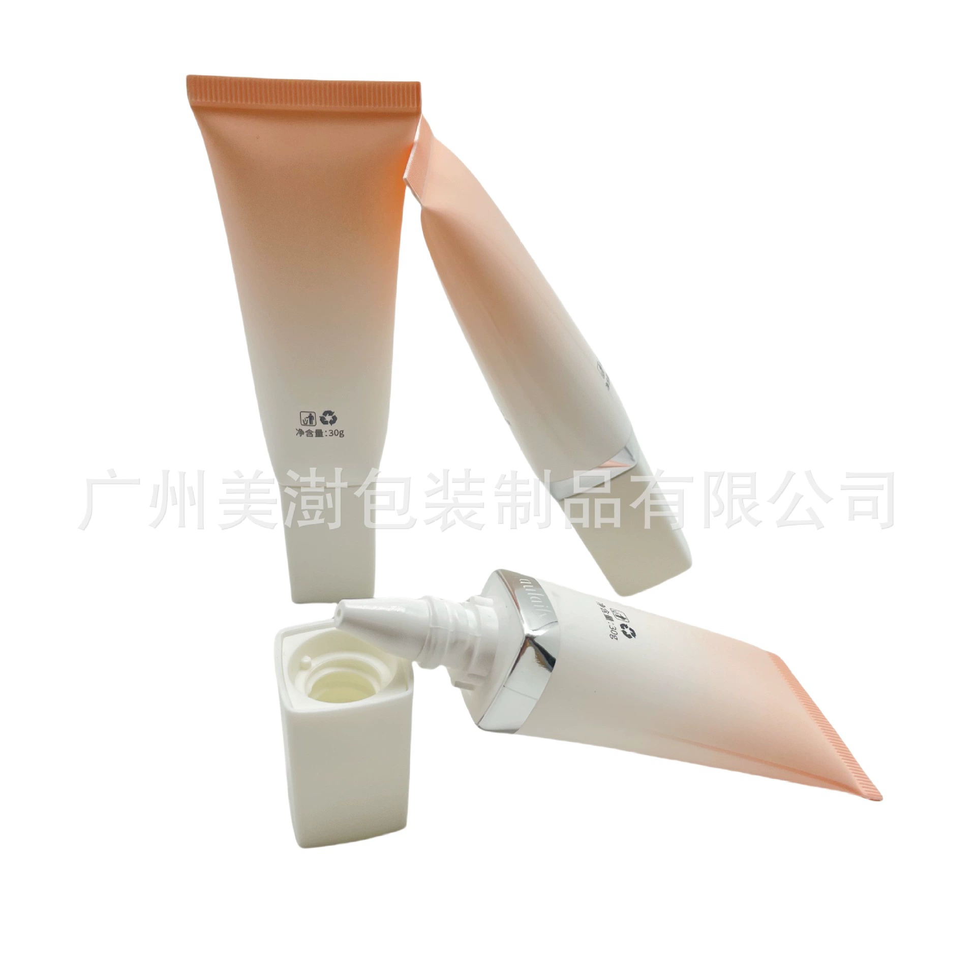 Квадратная косметическая туба D30 для крема для рук, эссенции, геля, новая высококачественная туба для очищающего средства для лица