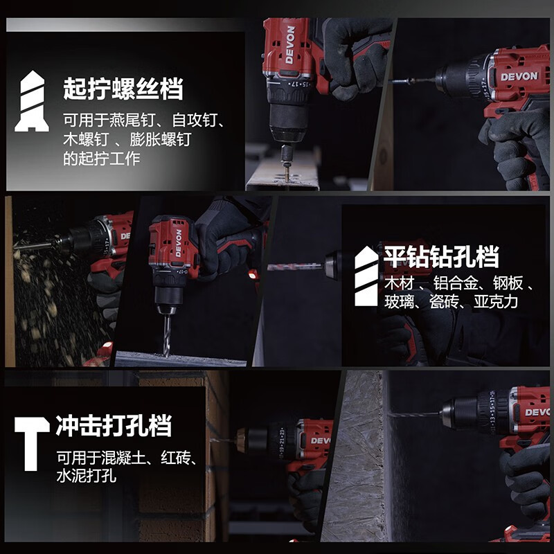 Da LiYou DaYou5203 taladro eléctrico recargable sin escobillas taladro eléctrico de impacto destornillador de gran par industrial