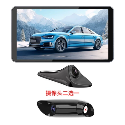 Driving recorder electronic rearview mirror dashcam - k601-single-channel-with-bsd-black