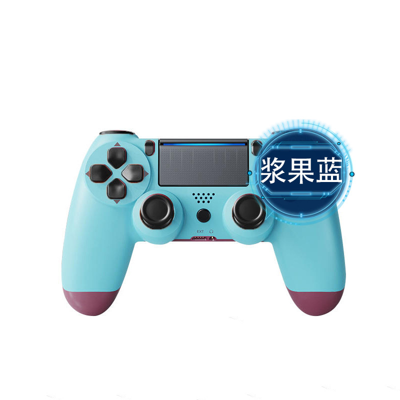 Ventas directas de fábrica Ps.4 controlador de pc de mango inalámbrico vibración de seis ejes giroscopio somatosensorial Bluetooth P4 gamepad