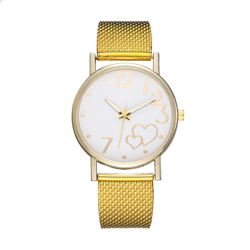 Solid Color Pattern Casual Solid Color Buckle Quartz Women's Watches