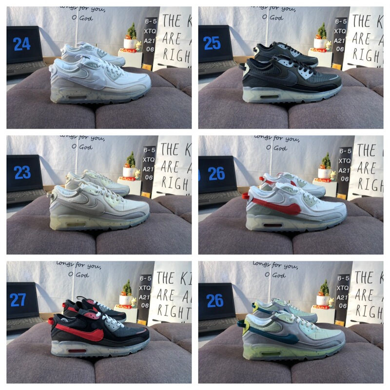 Pure Original Putian Shoe Version Air Max 90 Terrascape Air Cushion Shoes for Men and Women, Official Sports Running Shoes