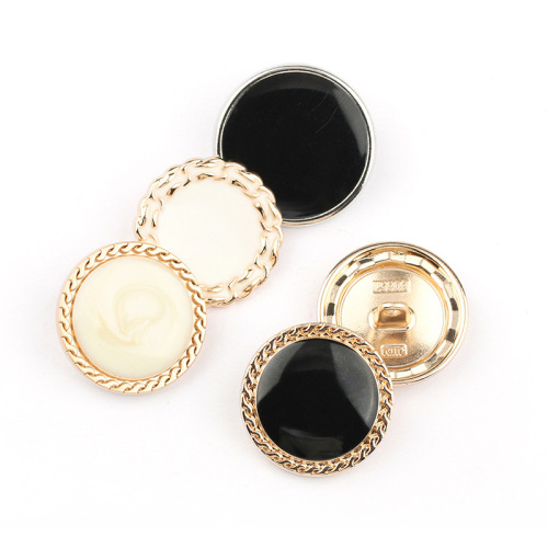 Factory supply metal dot oil buttons, coats, windbreaker buttons, sweater jackets, cardigans, fashion buttons, fashionable hand-stitched buttons